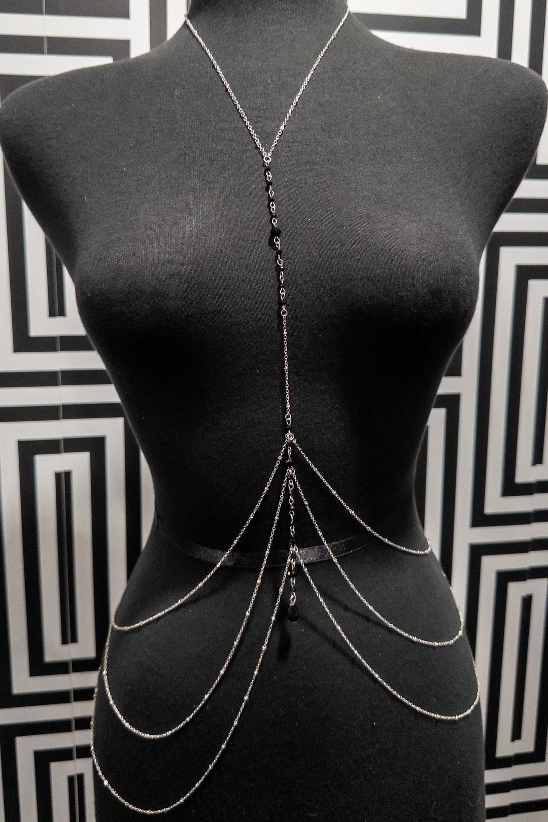 Crystal Elegance Body Chain - Trufacebygrace