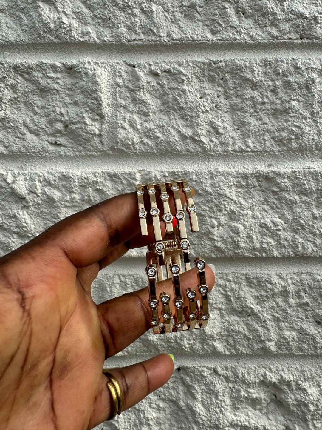 Crystal Ladder Bracelet - Trufacebygrace