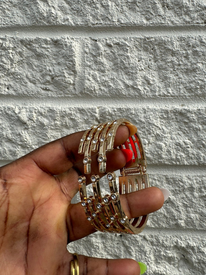 Crystal Ladder Bracelet - Trufacebygrace