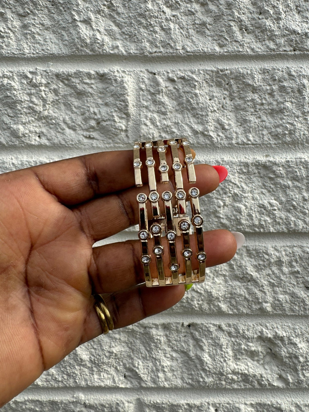 Crystal Ladder Bracelet - Trufacebygrace