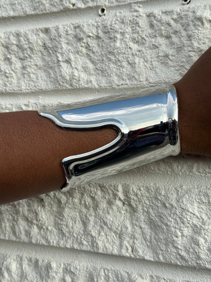 Cut Out Wave Bracelet / Bangle - Trufacebygrace