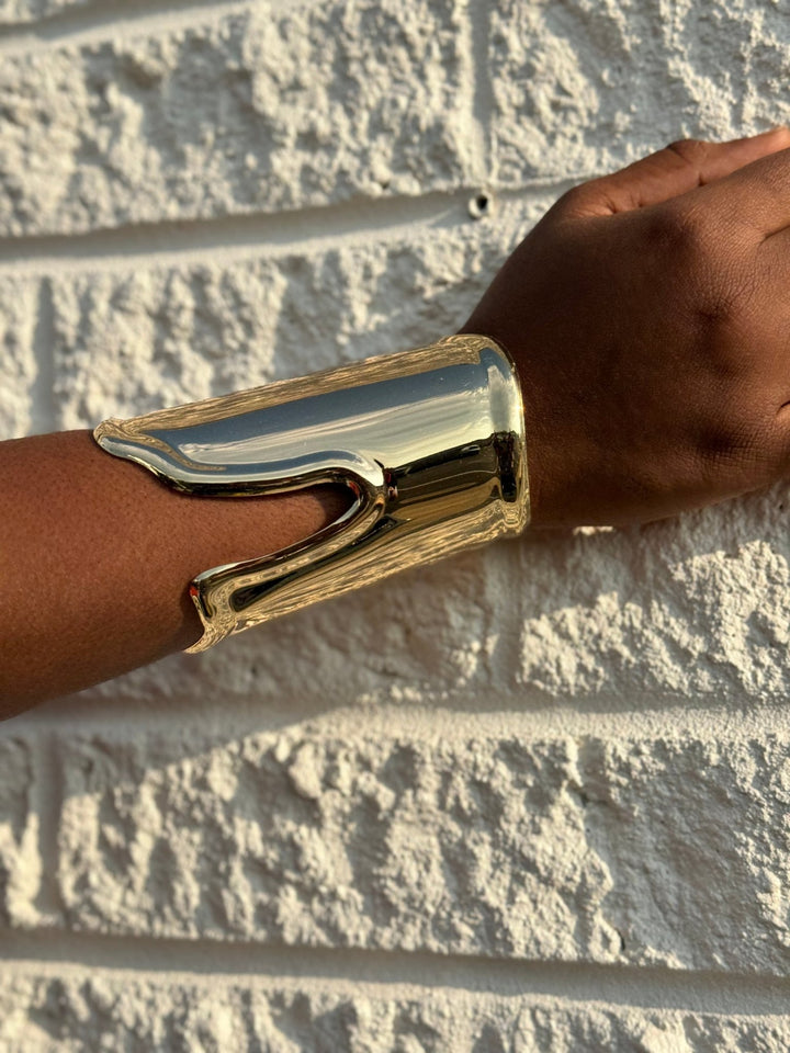 Cut Out Wave Bracelet / Bangle - Trufacebygrace