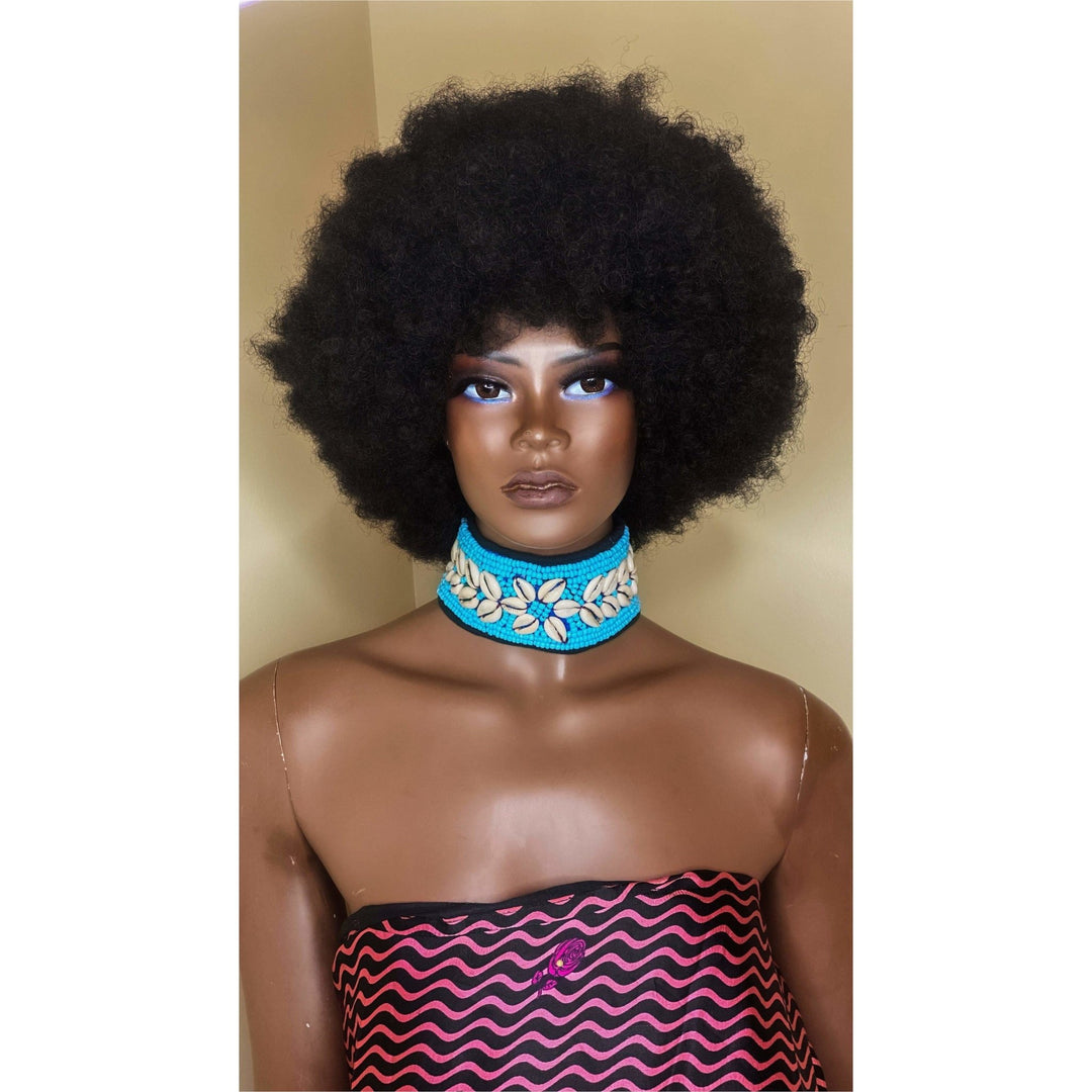 Danai beaded and Cowry choker - Trufacebygrace