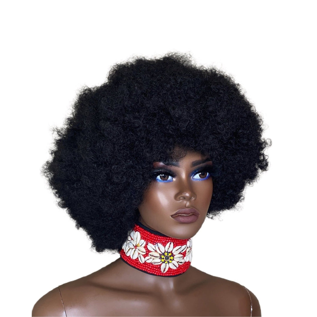 Danai beaded and Cowry choker - Trufacebygrace