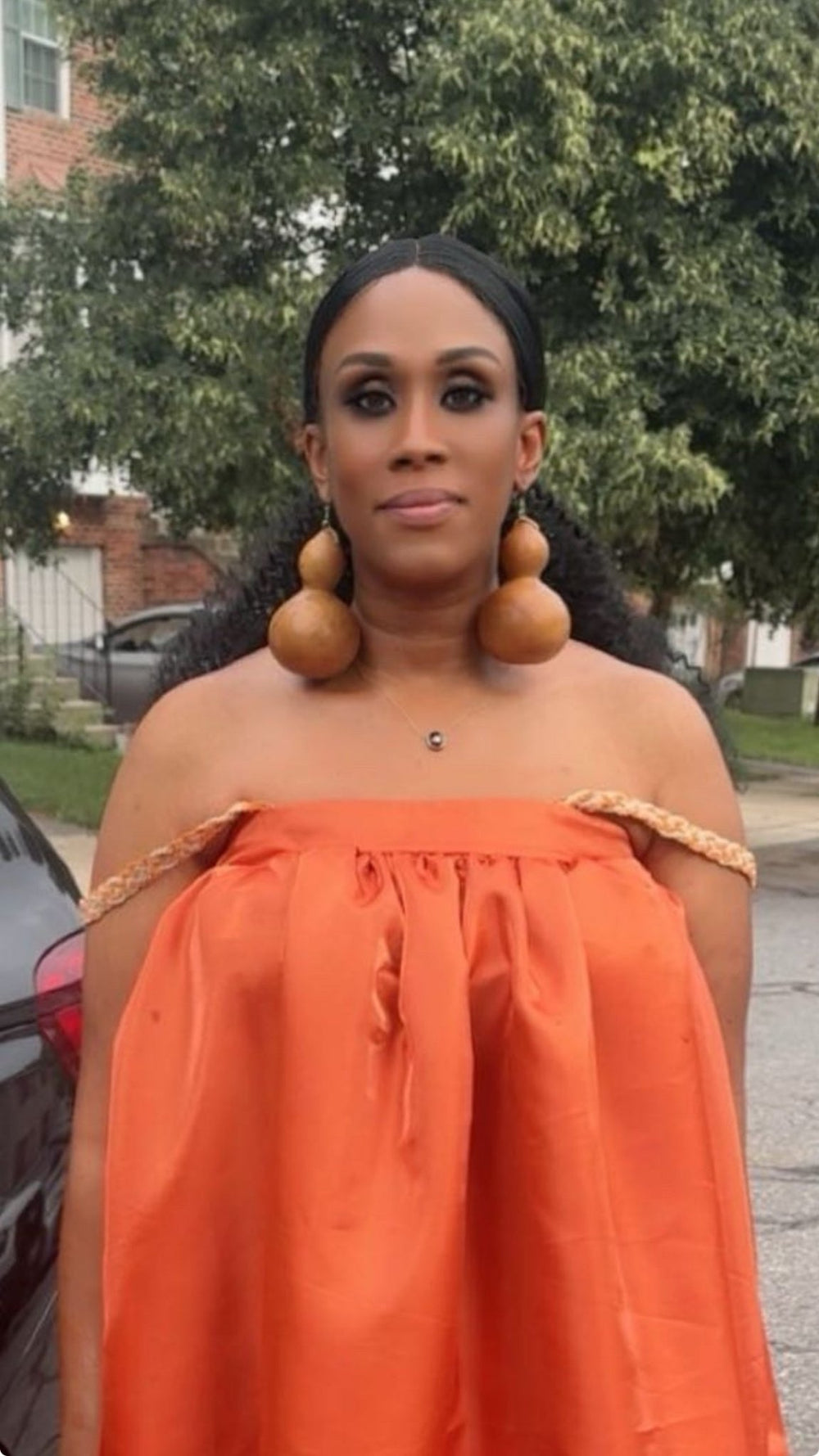 Domaa Gourd Drop Earrings - Trufacebygrace