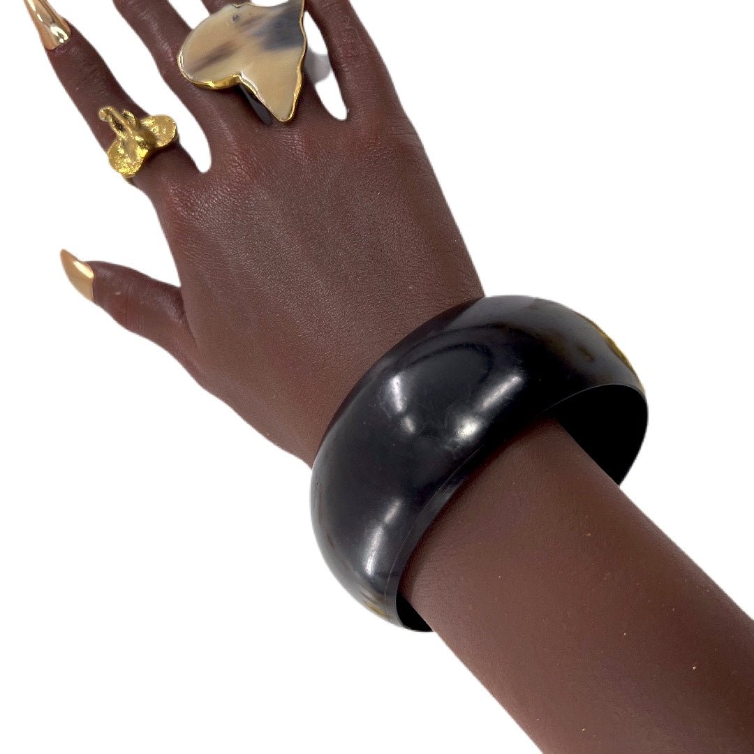 Ebony Wood Bracelet/Bangle - Trufacebygrace