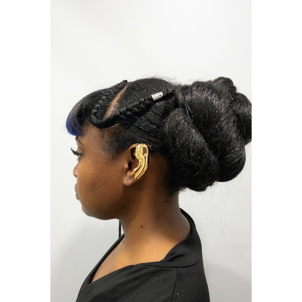 Efe Ear lobe statement Ear cuff/clip without Piercing - Trufacebygrace