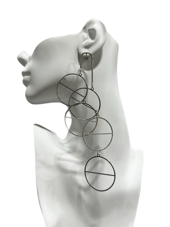 Endless Loop Dangling Earrings - Trufacebygrace