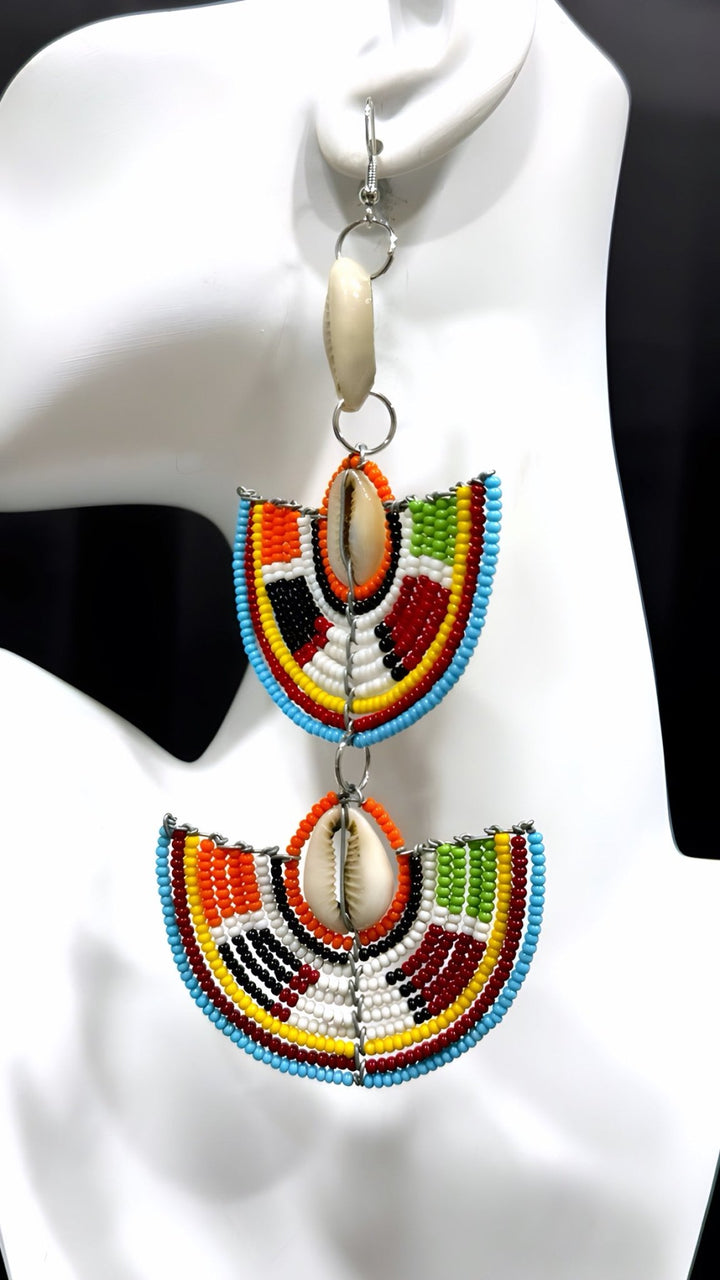 Enkare Maasai Earrings - Trufacebygrace