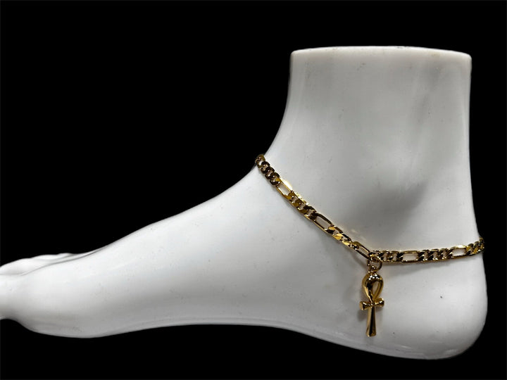 Eternal Devotion Ankh Anklet - Trufacebygrace