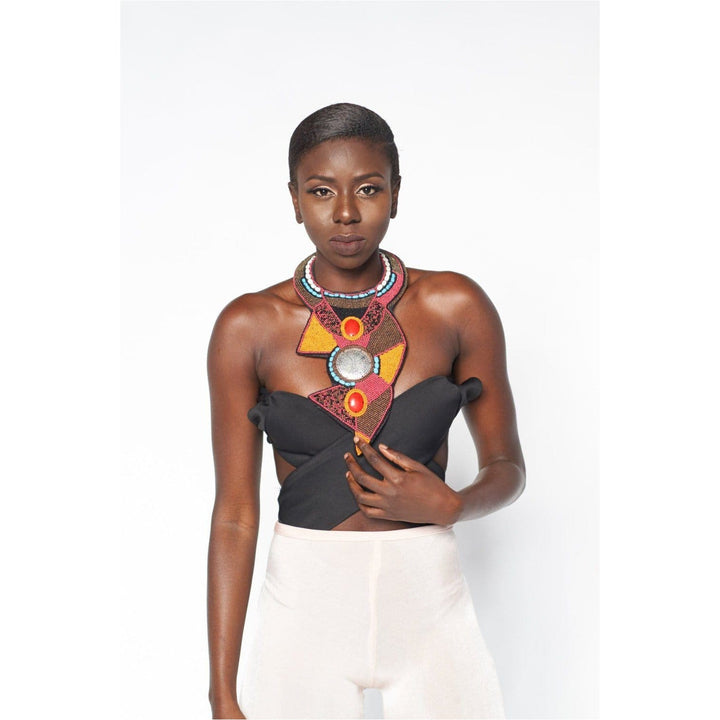 Ethnic Tribal Necklace - Trufacebygrace