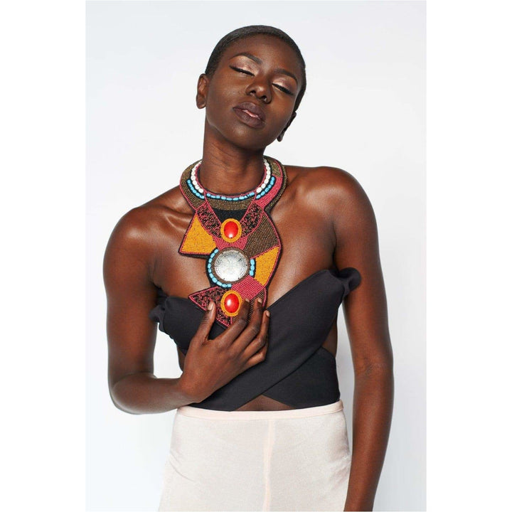 Ethnic Tribal Necklace - Trufacebygrace