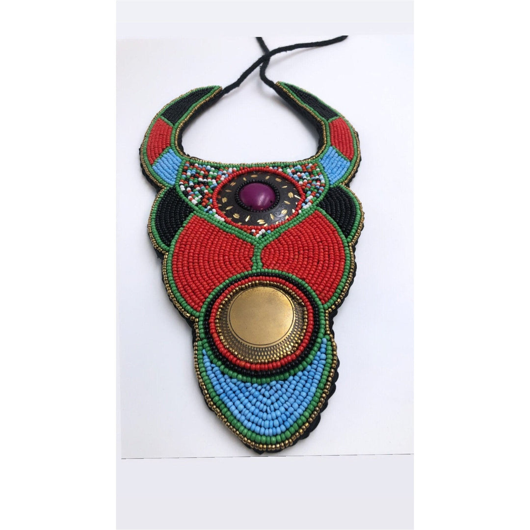 Ethnic Tribal Necklace - Trufacebygrace