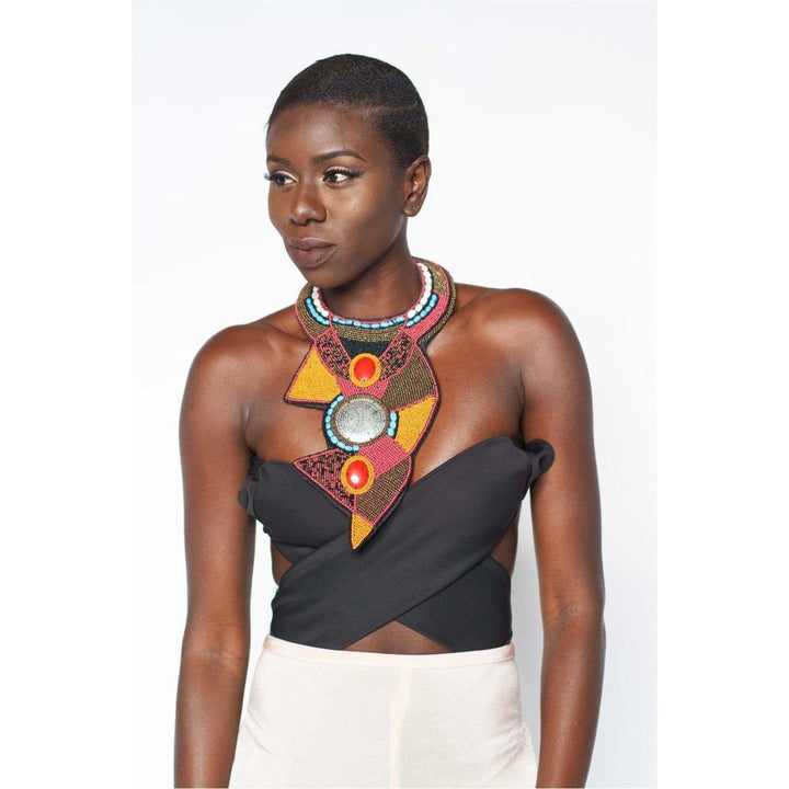 Ethnic Tribal Necklace - Trufacebygrace