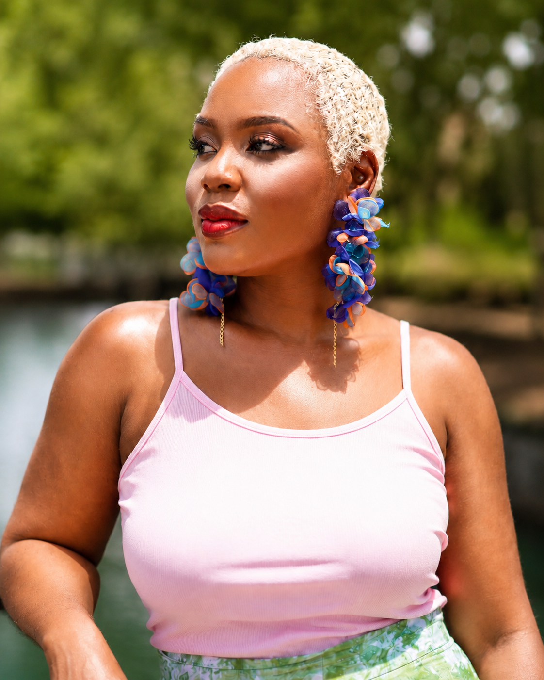 Flora Vine Earrings - Trufacebygrace