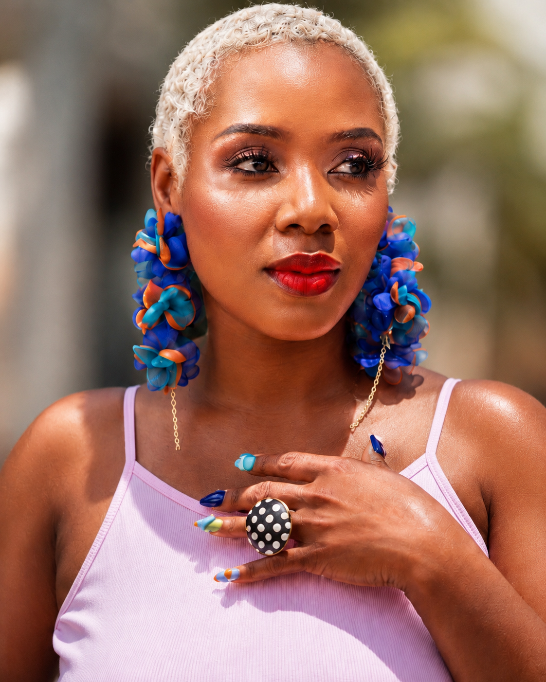 Flora Vine Earrings - Trufacebygrace