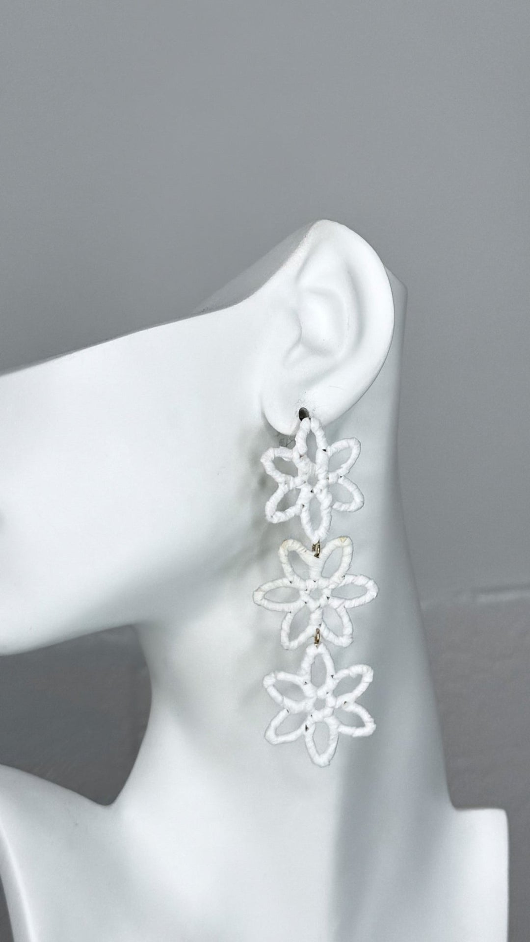 Floral Grace Lace Earrings - Trufacebygrace