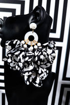 Flower Petals Puff Earrings - Prints - Trufacebygrace