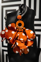 Flower Petals Puff Earrings - Prints - Trufacebygrace