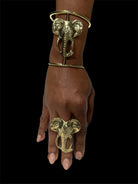 Genuine Brass Elephant hand Cuff/bracelets - Trufacebygrace