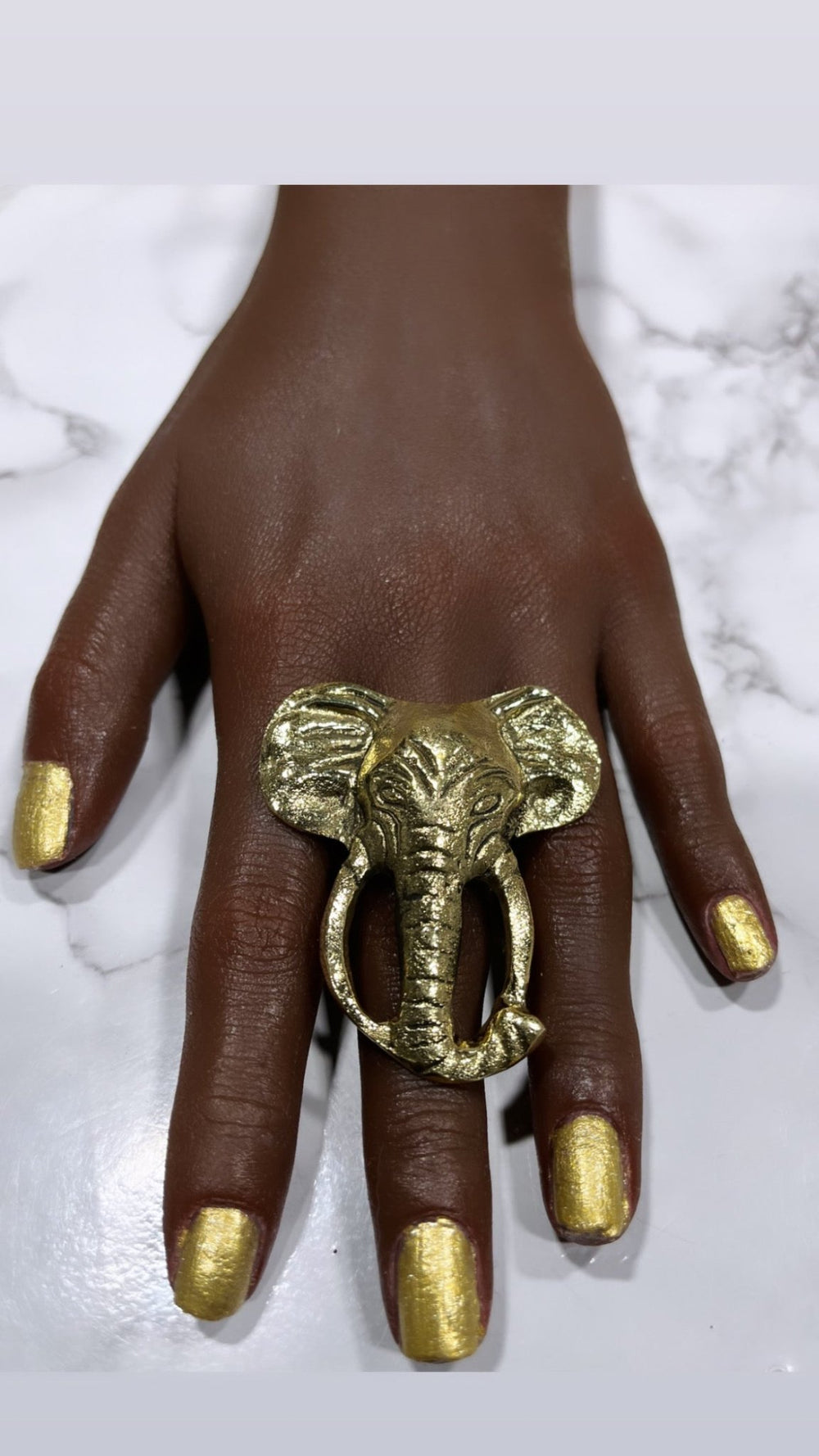 Genuine Brass Elephant hand Cuff/bracelets - Trufacebygrace