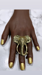 Genuine Brass Elephant Ring - Trufacebygrace