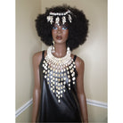 Genuine Cowry Shell Cascading Necklace - Trufacebygrace