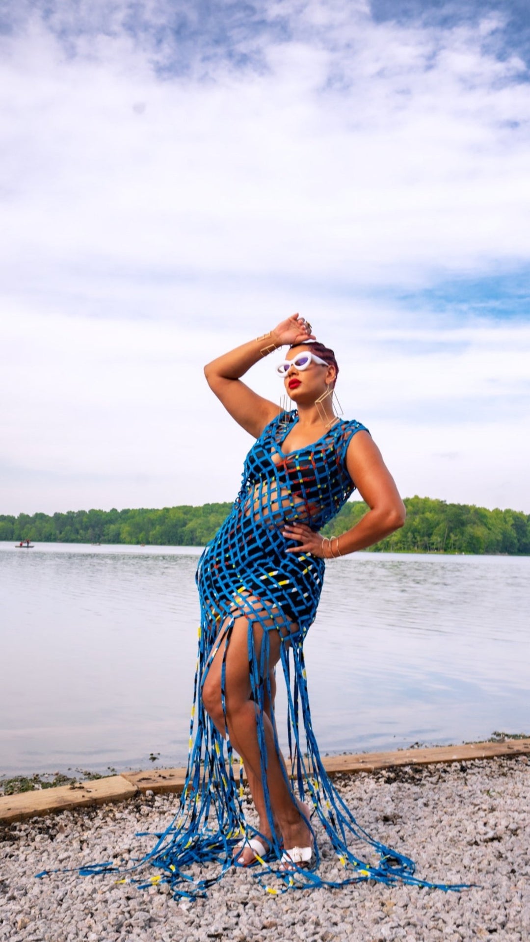 Ghanaian Essence Fringe Dress Ghanaian Essence Fringe Dress