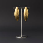 Gilded Almond stud Earrings - Trufacebygrace