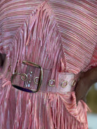 Gilded silicon Statement Belt - Trufacebygrace