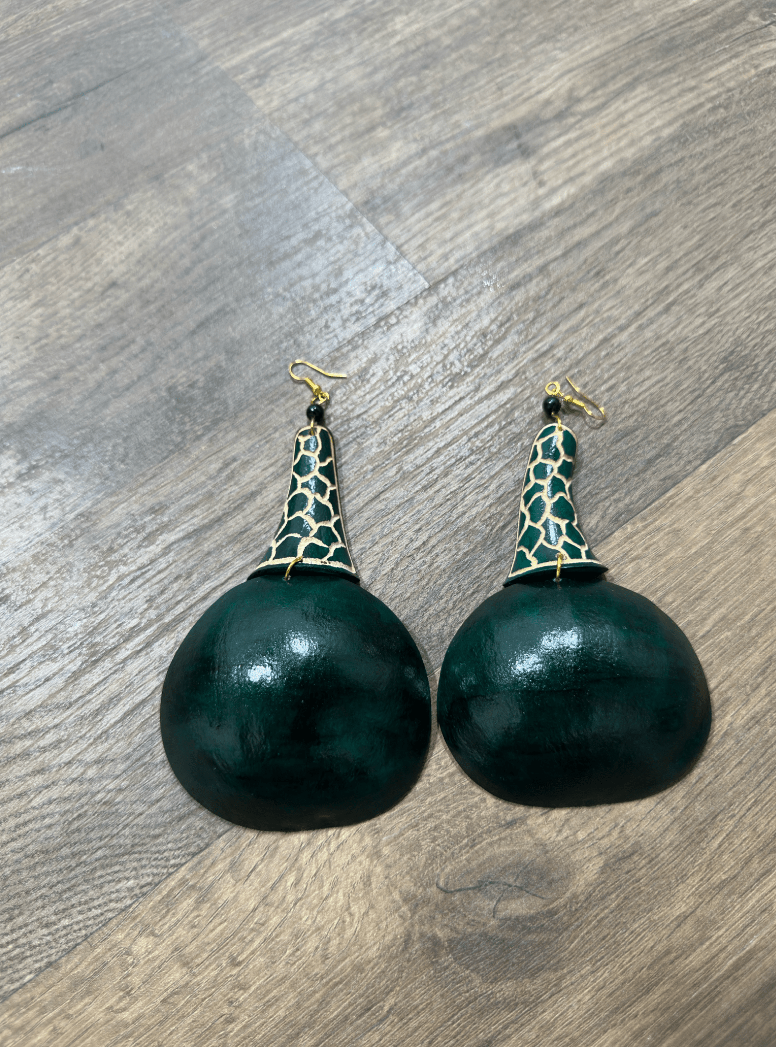 Giraffe Neck Statement Earrings - Trufacebygrace