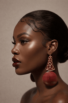 Giraffe Neck Statement Earrings - Trufacebygrace