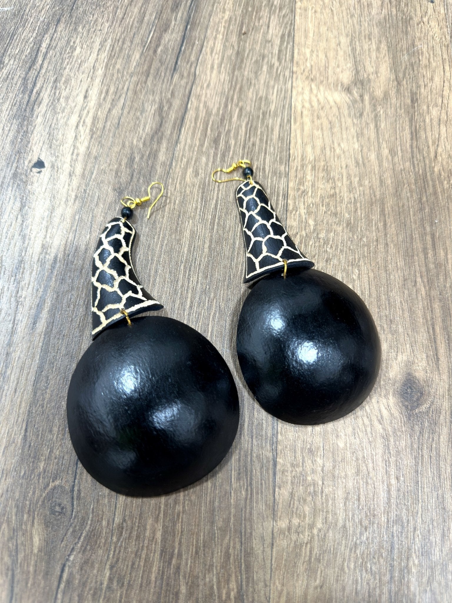 Giraffe Neck Statement Earrings - Trufacebygrace