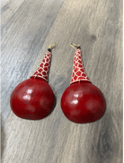 Giraffe Neck Statement Earrings - Trufacebygrace