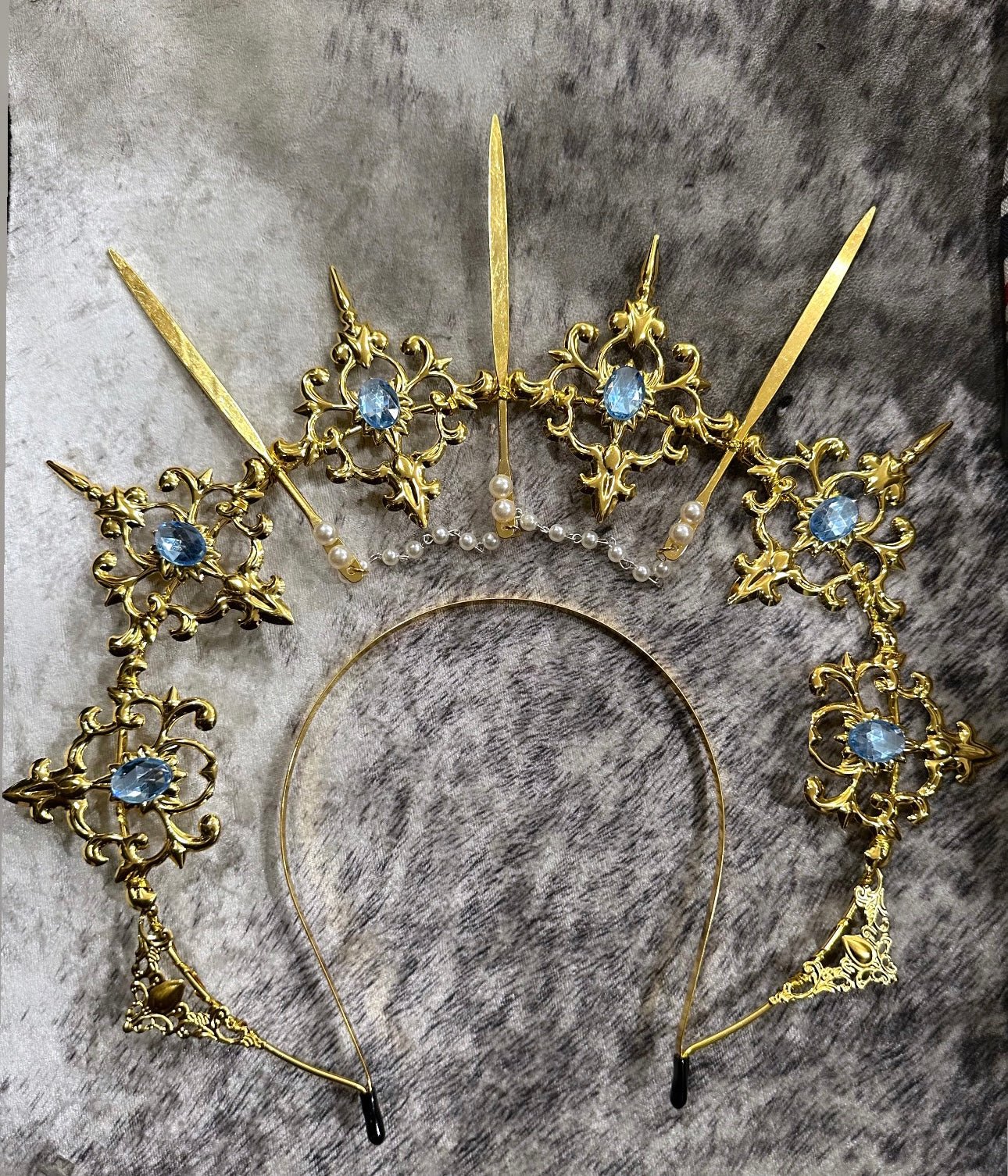Goddess Agutu headpiece/ Crown - Trufacebygrace