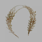 Goddess Gold leaf headband/crown - Trufacebygrace