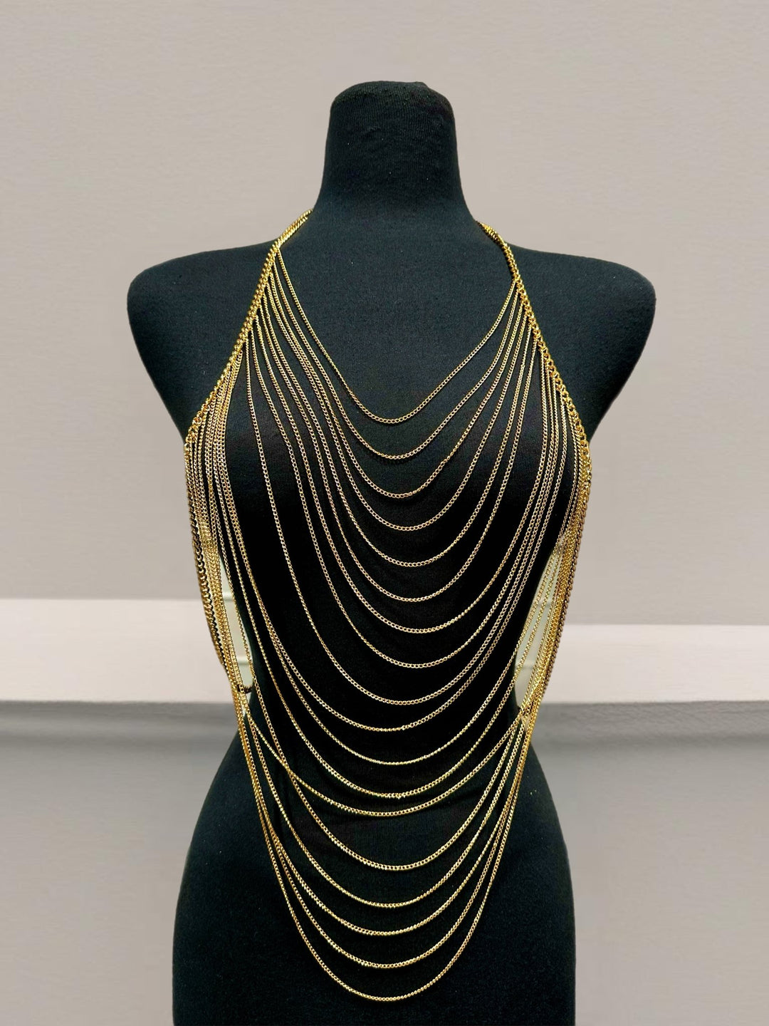 Golden Embrace Body Chain/ Harness - Trufacebygrace