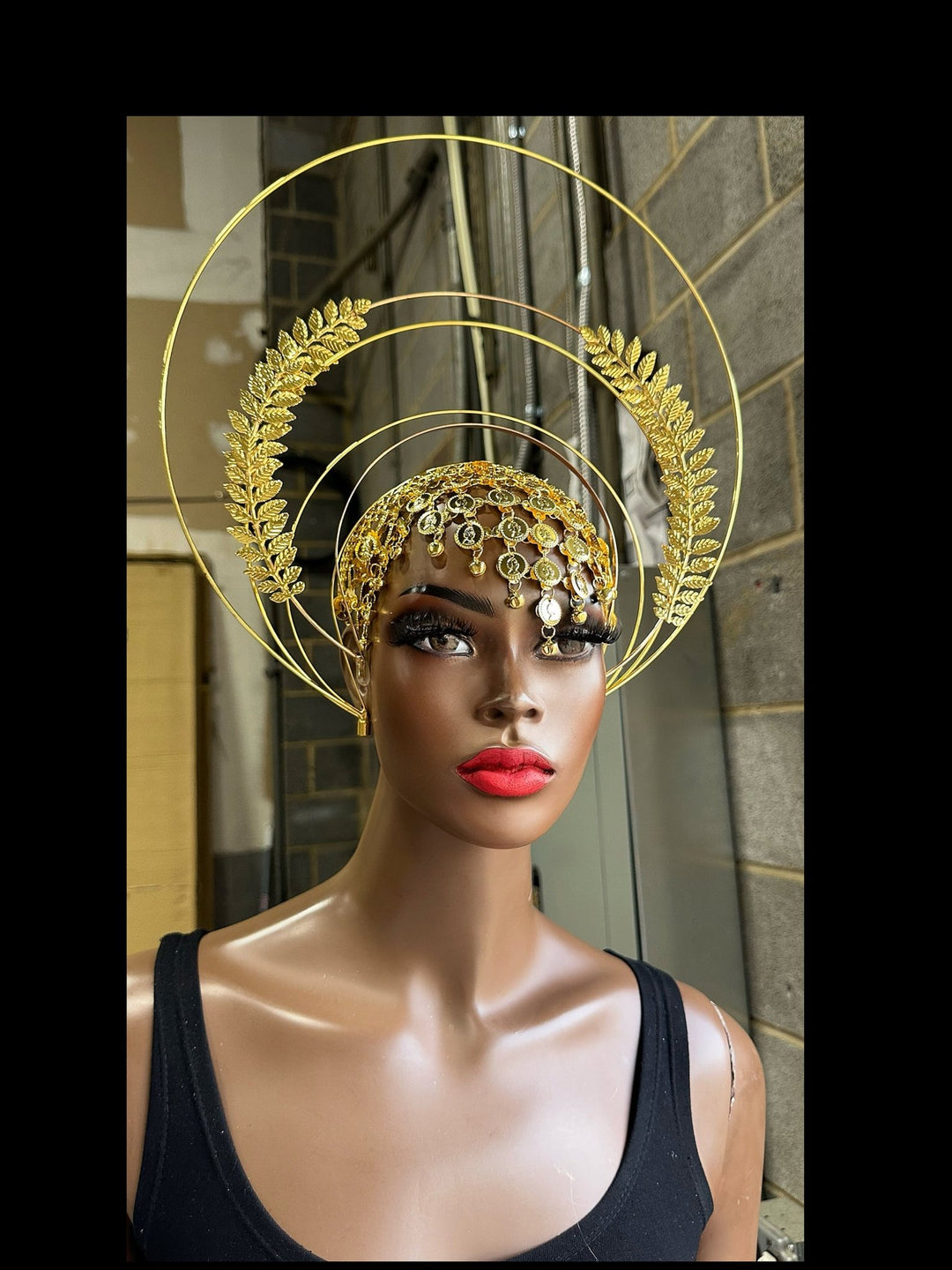 Golden leaf Goddess Three - Piece Crown Set - Trufacebygrace