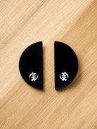 Gye Nyame HalfMoon Earrings - Trufacebygrace