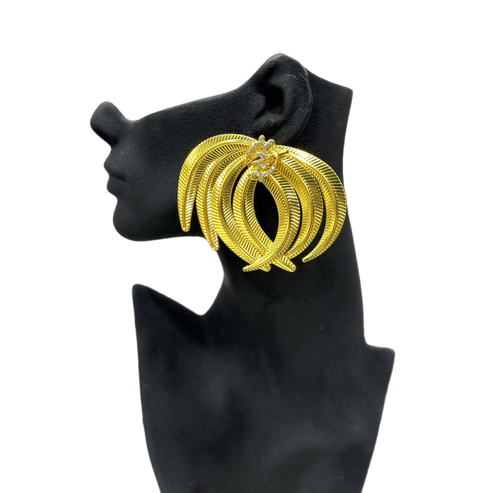 Gye Nyame Palm Radiance Earrings - Trufacebygrace