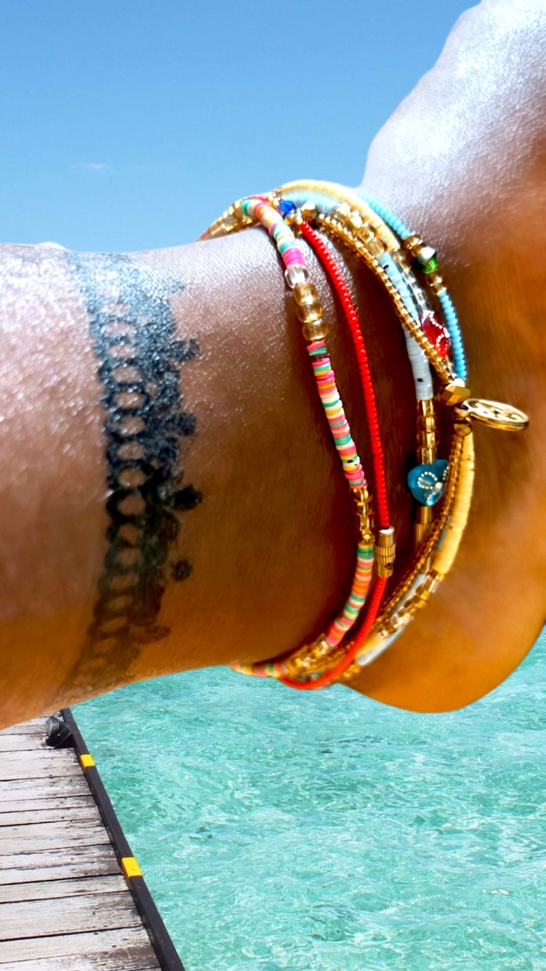 Handmade beaded Anklets - Trufacebygrace