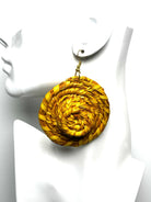 Handwoven Raffia Earrings - Trufacebygrace
