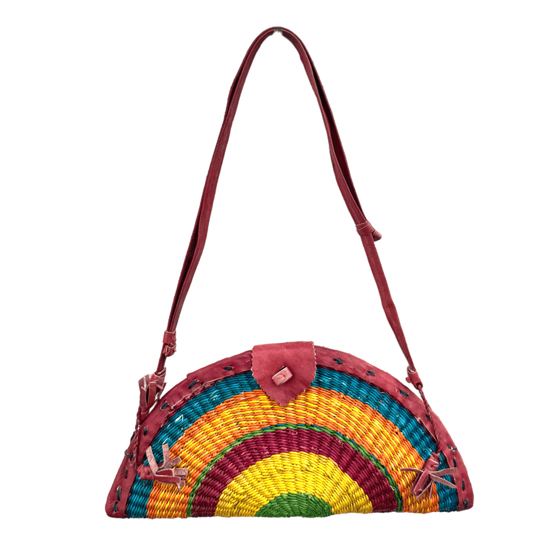 Handwoven Straw Purse - Trufacebygrace