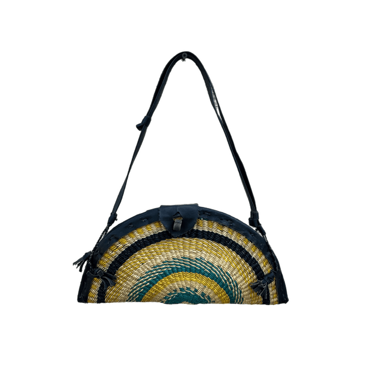 Handwoven Straw Purse - Trufacebygrace