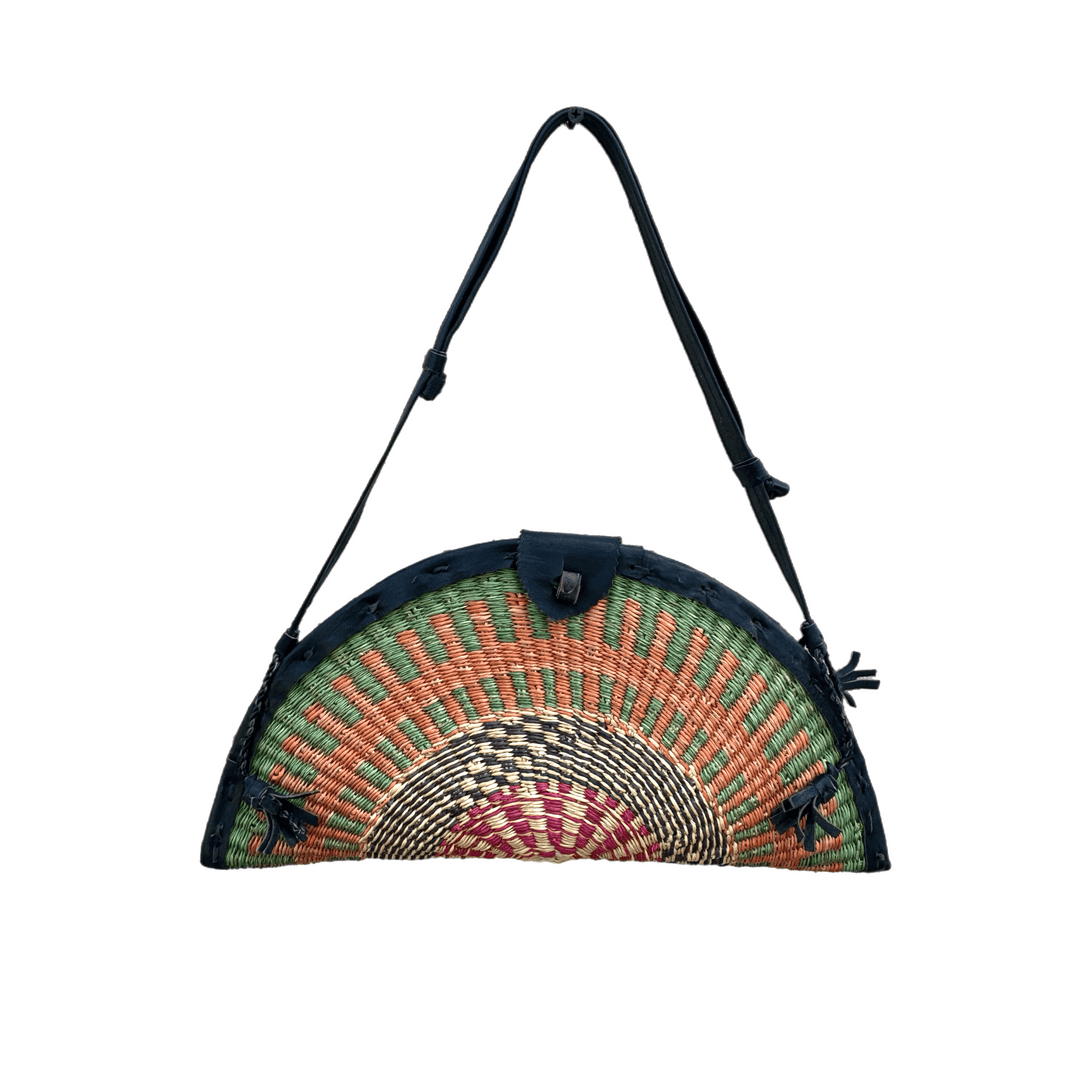 Handwoven Straw Purse - Trufacebygrace