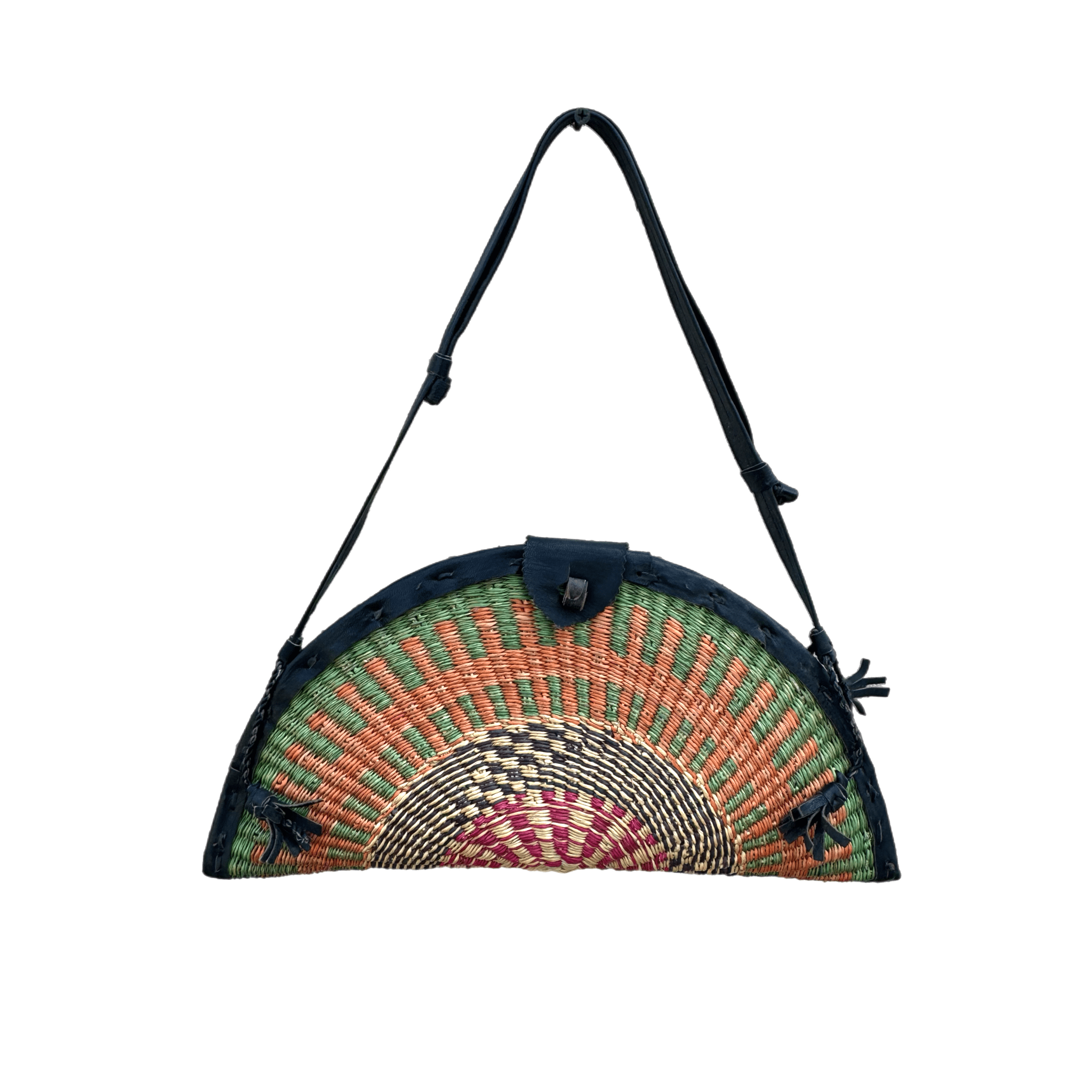 Handwoven Straw Purse - Trufacebygrace