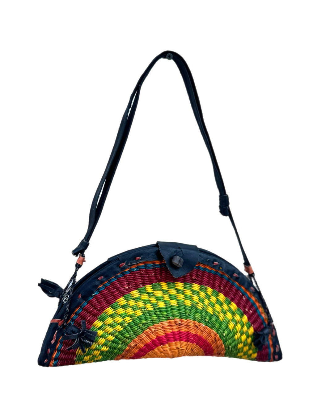 Handwoven Straw Purse - Trufacebygrace