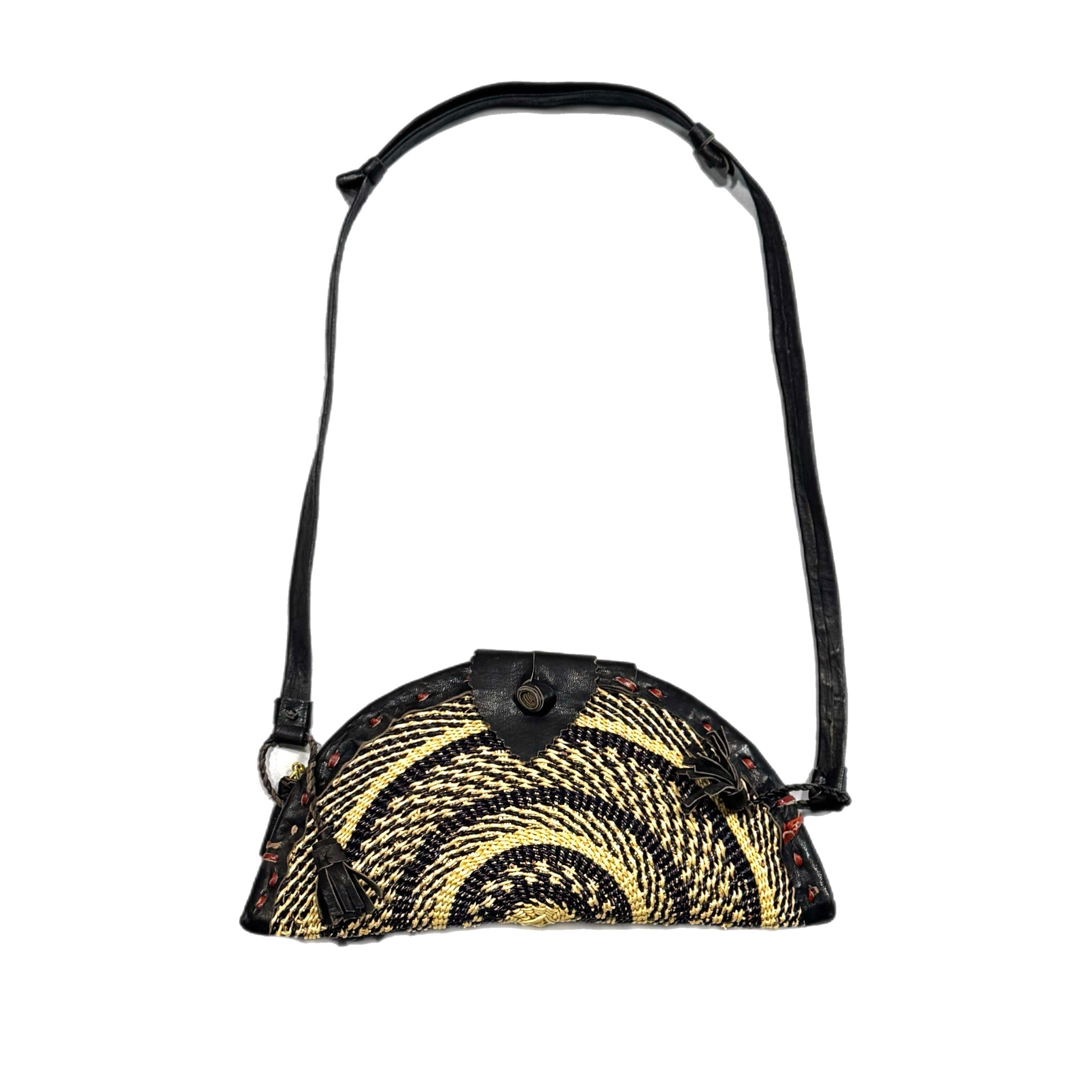 Handwoven Straw Purse - Trufacebygrace