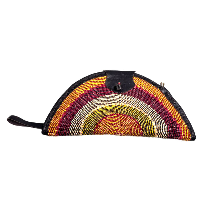 Handwoven Straw Wristlet Clutch - Trufacebygrace