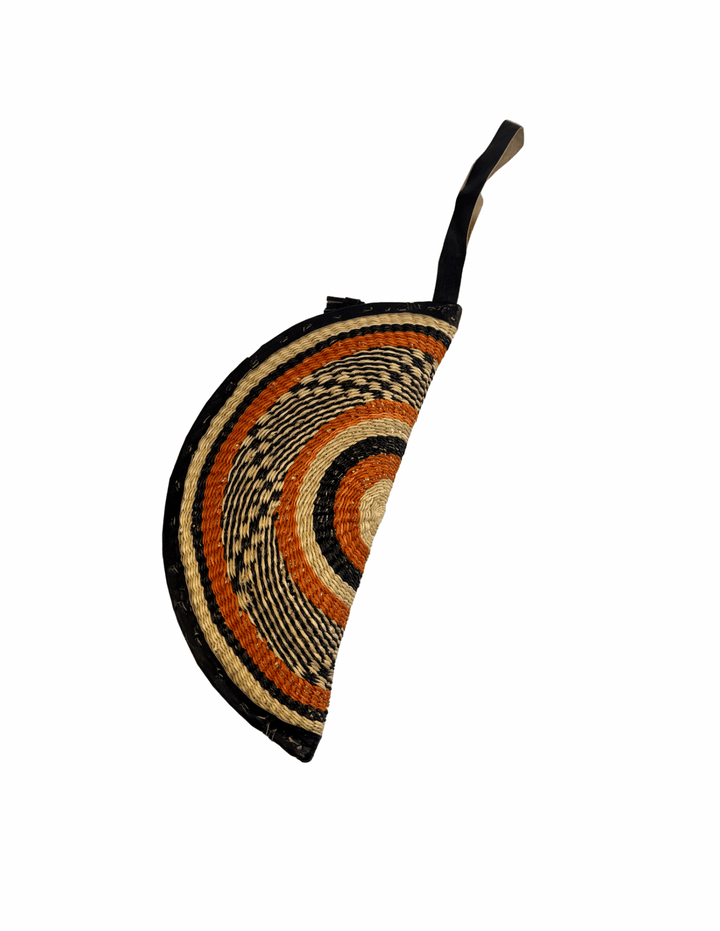 Handwoven Straw Wristlet Clutch - Trufacebygrace